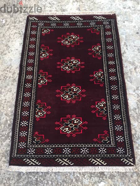 سجاد عجمي. شغل يدوي صوف130/85. persian Carpet. Tapis. Hand made 6