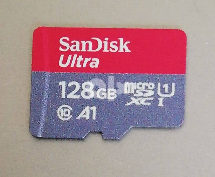 MicroSD 128GB, 20$, with two adapters 2