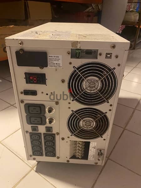 PCE UPS 4 KVA online all parts are new from inside . without batteries 2