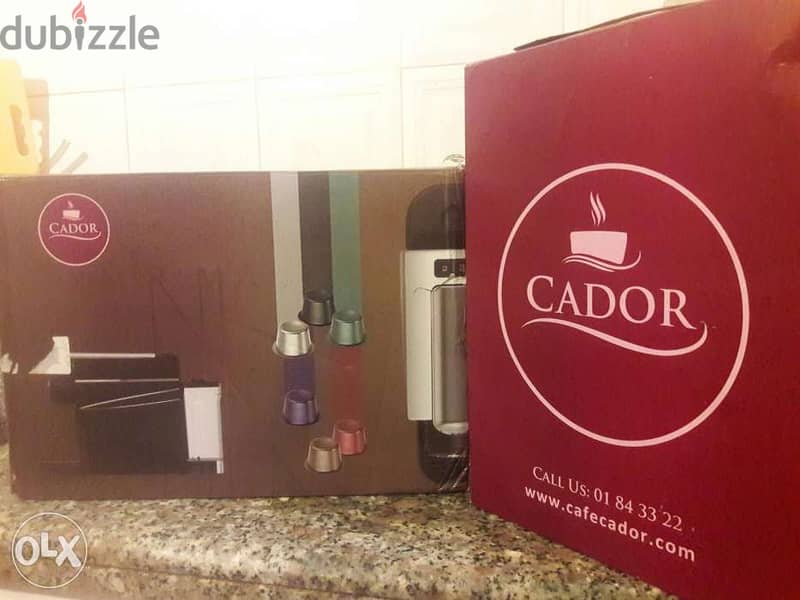 Cador Coffee machine new in box 1