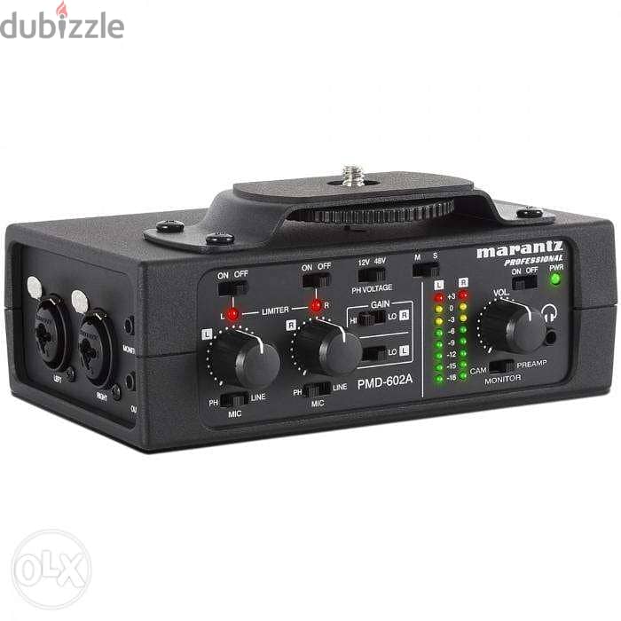 Marantz PMD-602A 2-channel DSLR Audio Interface 1