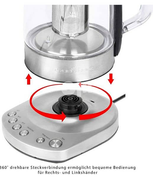 ProfiCook PC-WKS 1167 G, 2in1 tea and water kettle  /3$delivery 3