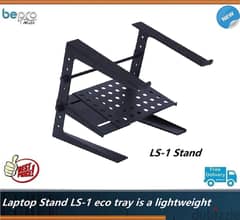 Laptop Stand LS-1 eco tray is a lightweight and portable laptop stand