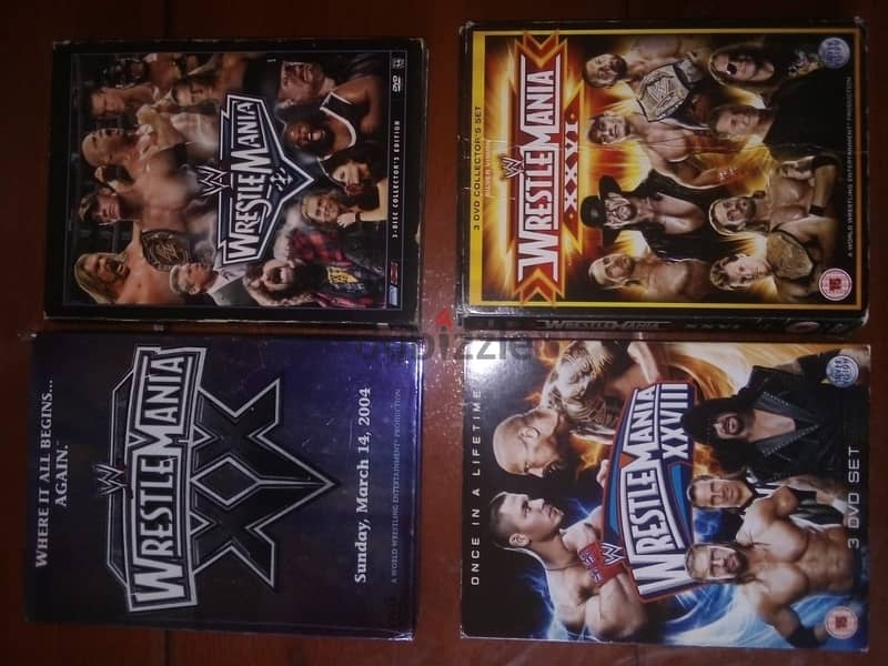 original wrestling wwe wcw wwf dvds check titles ask for prices 1