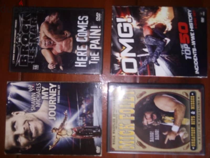 original wrestling wwe wcw wwf dvds check titles ask for prices 2