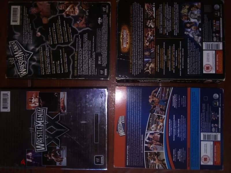 original wrestling wwe wcw wwf dvds check titles ask for prices 4