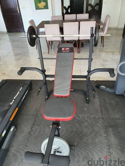 Adjustable and Foldable Bench still New 03027072 بنش متحرك