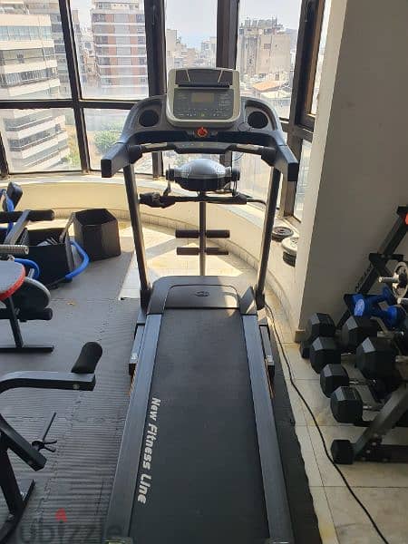 Treadmill FITNESS LINE  like New 150 kg 03027072 GEO SPORTS 0