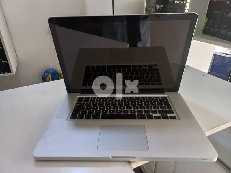 USED APPLE MACBOOK PRO 16GB 512GB HD GRAPHICS 500MB 15.6" OS SIERRA V1 2