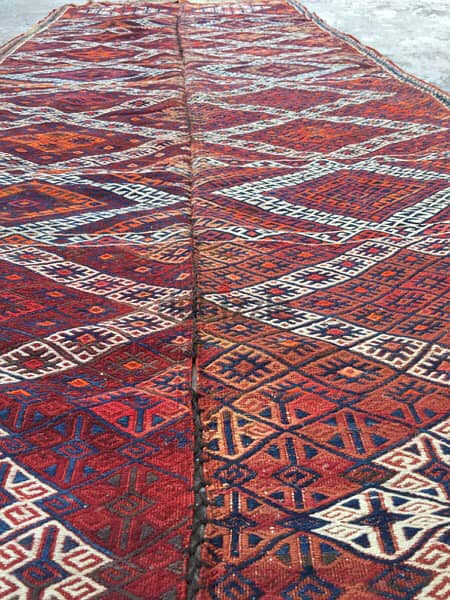 سجادةعجمية. شغل يدوي صوف360/145 -persian carpet-tapisHand made 8