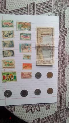 old money and stamps