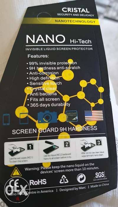 Nano Liquid Screen Protector Tempered Glass 1