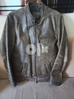 Celio buffalo leather jacket