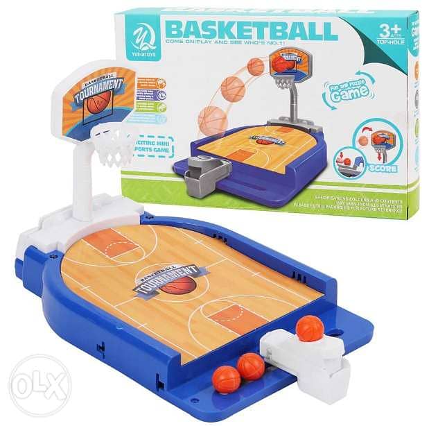 Kids Funny 3D Mini Table Sports Basketball Shoot Age 3+ 1