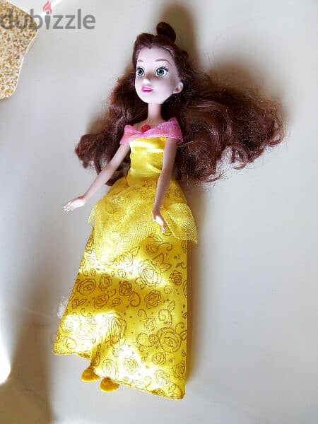SHIMMERING SONG BELLE BEAUTY &The Beast Hasbro Musical doll=16$ 5