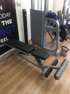 bench for home or gym used like new heavy duty 70/443573 RODGE