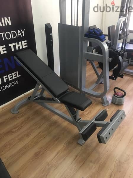 bench for home or gym used like new heavy duty 70/443573 RODGE 2
