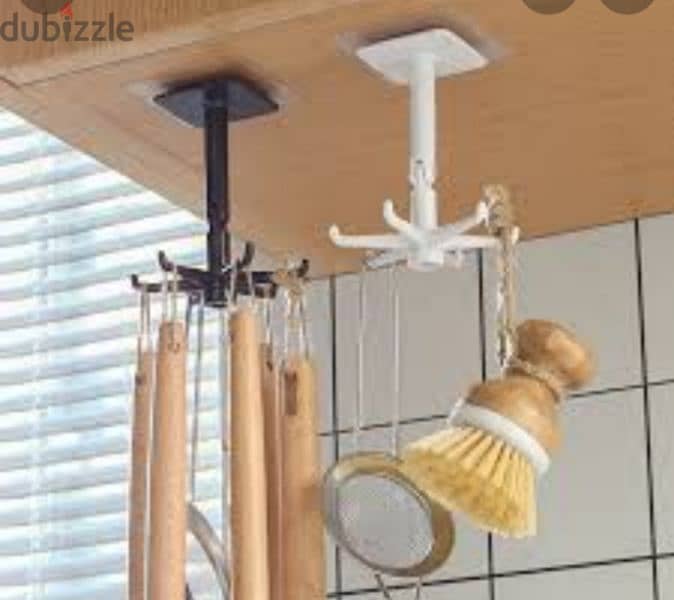 360 degree rotatable kitchen hanger 0