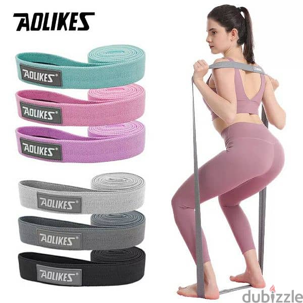 AOLIKES Long Resistance Bands Gym Fitness Fighting sports