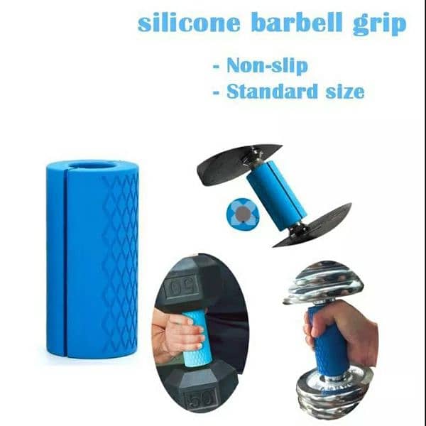 Silicone Barbell Grips 4