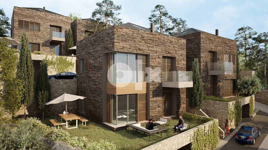 L01377 - Charming Villa For Sale Pine Villas Project in Beit Hebbak 1