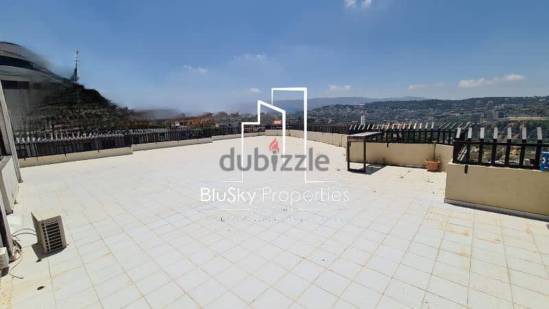 Office 200m² + 400m² Terrace for RENT in Mansourieh with View #PH 6