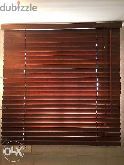 Wood curtain 82 x 160 cm 0