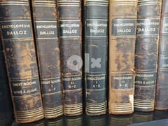 Ancienne Encyclopédie Dalloz-  23 volumes