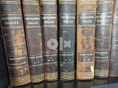 Ancienne Encyclopédie Dalloz-  23 volumes