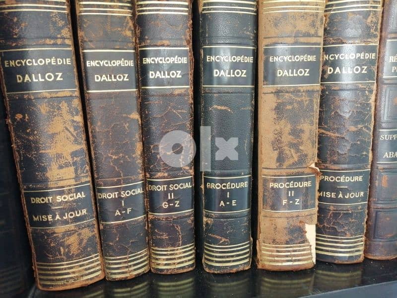 Ancienne Encyclopédie Dalloz-  23 volumes 0