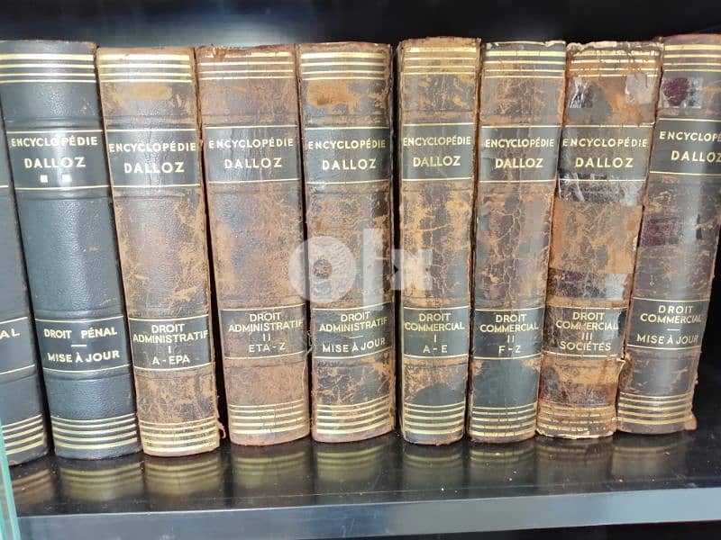 Ancienne Encyclopédie Dalloz-  23 volumes 1