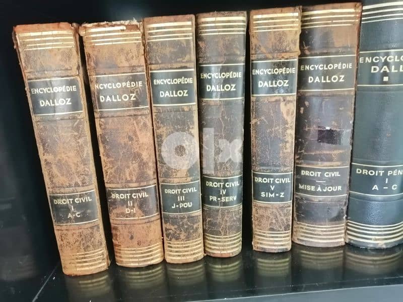 Ancienne Encyclopédie Dalloz-  23 volumes 3