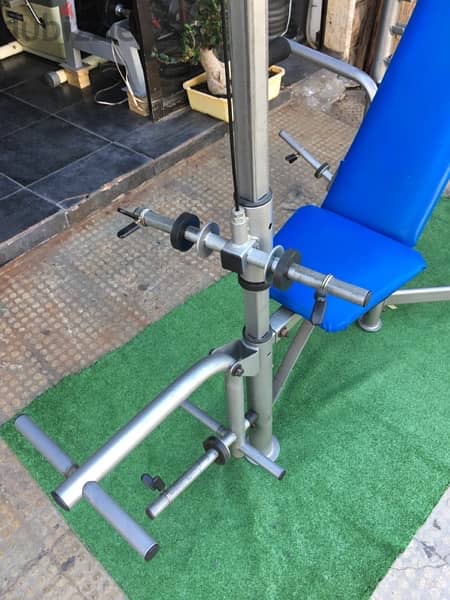 bench for all body workout chest back legs and more like new 6