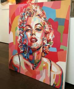 Marilyn Monroe painting