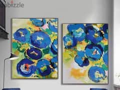 set of 2 paintings 0