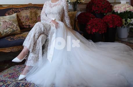 Original Zuhair Murad bridal jumpsuit