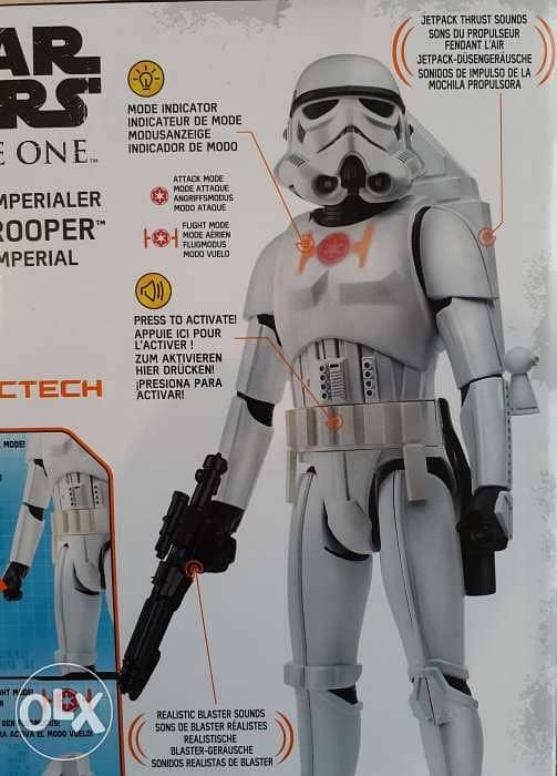 Star Wars Storm Trooper figure. 3