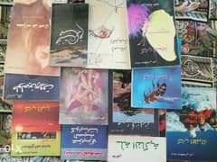 16 قصص عربي للكبار من عمر 14 سنة بحالة ممتازة مجلدين arabic book