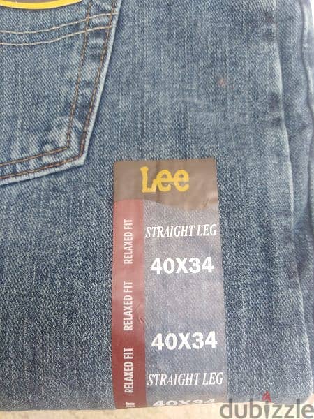 Lee jeans size W40 L34 2