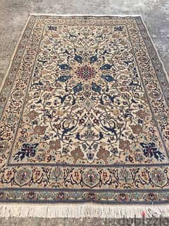 سجاد عجمي . شغل يدوي صوف  نايين 250/160. Persian Carpet. Hand made