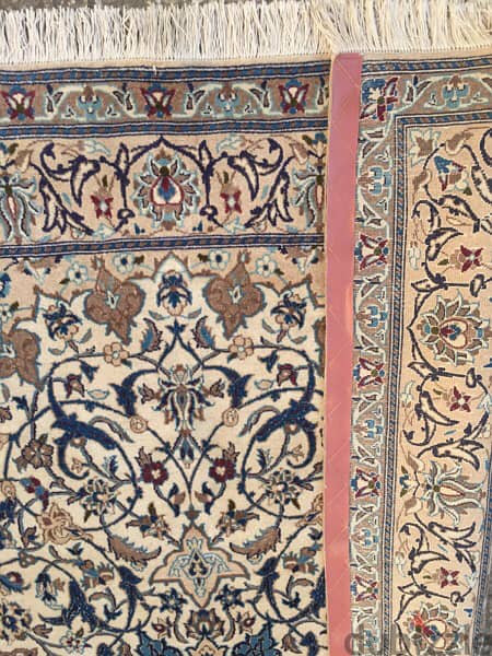 سجاد عجمي . شغل يدوي صوف  نايين 250/160. Persian Carpet. Hand made 6