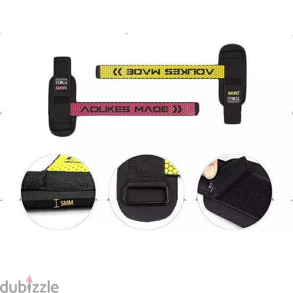 AOLIKES 1 Pair Wrist  Wraps For Weight Lifting 2