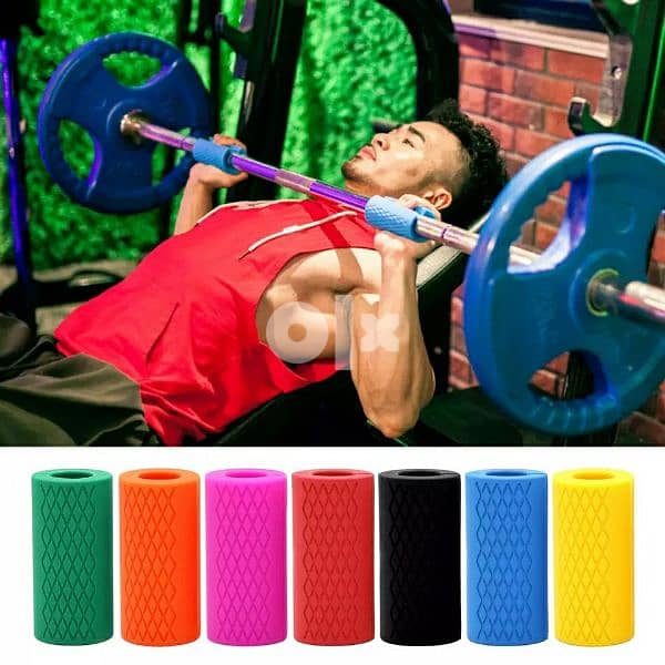 Silicone Barbell Grips 3