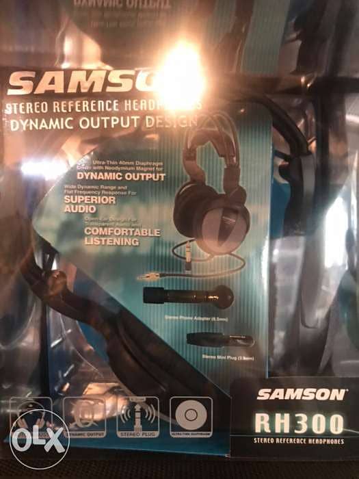 professional headphones RH300 Samson 1