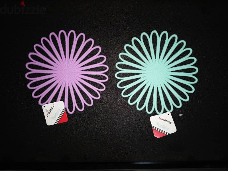 original Lomenox big size silicone coasters 1