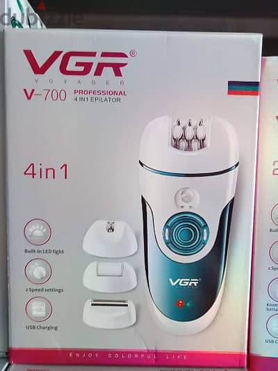 VGR 4-in-1 Women Epilator & Shaver