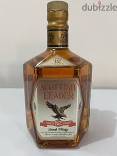 rare antique bottle of scotich leader 0