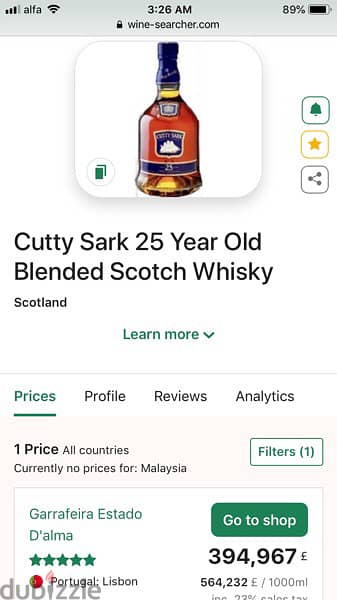 rare 25 year old discontinued bottle 6
