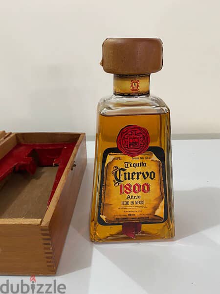 antique Cuervo 1800 Anejo bottle 1