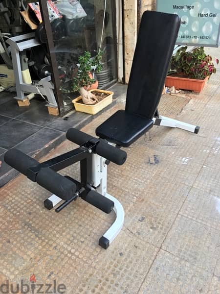 leg ext leg curl and bench in the same time like new 70/443573 RODGE 3